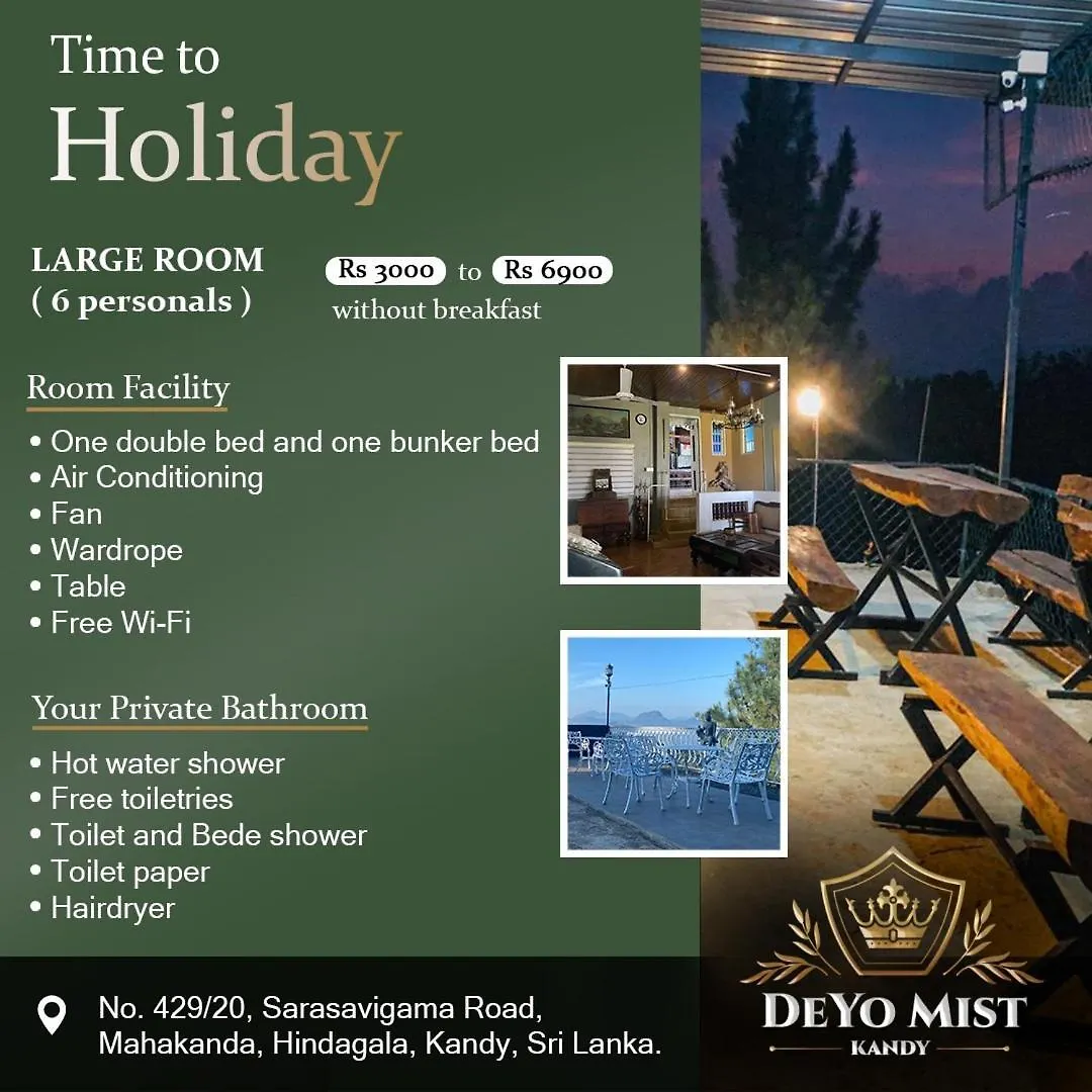 Deyo Mist Hotel Kandy