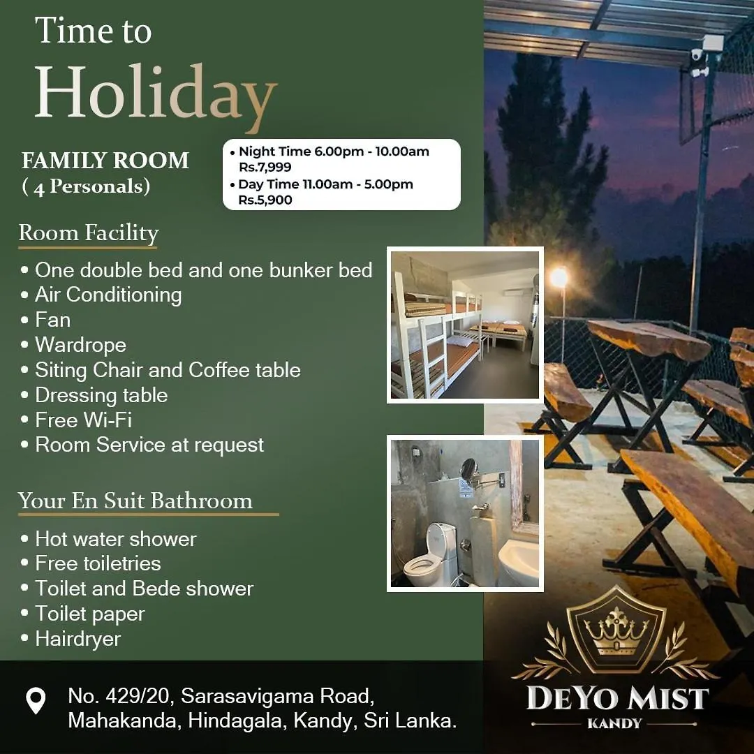 Deyo Mist Hotel Kandy